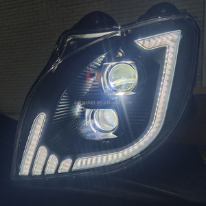 Coppia di Fari a LED (Sinistro e Destro) per <span class=keywords><strong>Ricambi</strong></span> <span class=keywords><strong>Camion</strong></span> Europei <span class=keywords><strong>DAF</strong></span> XF 106 116 CF Fanale Anteriore 1835874 1835875 1835878 1835879 - Product Image 4