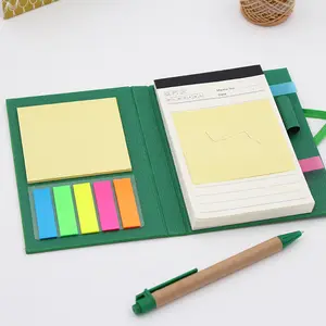 Spot wholesale sticky note paper customized learning work office messages notes notebooks colored hand torn sticky notes