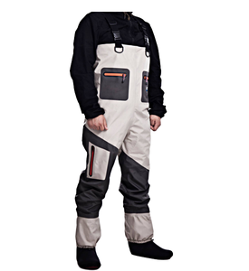 Vente chaude Personnalisable Unisexe <span class=keywords><strong>5</strong></span> <span class=keywords><strong>Couches</strong></span> Étanche Nylon <span class=keywords><strong>Respirant</strong></span> Poitrine Pêche À La Mouche <span class=keywords><strong>Waders</strong></span> - Product Image 1