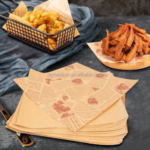 Carta pergamena personalizzata cibo a prova di forno Sandwich involucro cera gastronomia fogli di carta per biscotti fatti a mano Carmels - Product Image 2