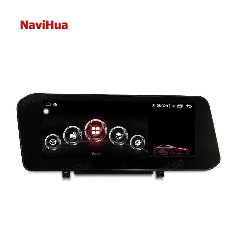 NaviHua Haute Qualité vidéo De Voiture Lecteur Dvd Androïde De Voiture Pour Mazda C3 CX3 2020 Multimédia de voiture Tuner Radio Tête unité dsp wifi