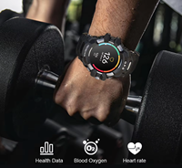 Reloj Inteligente Deportivo para Exteriores con GPS, Natación, Buceo, Brújula, Altímetro, Pesca, Múltiples Modos Deportivos, Reloj Inteligente con GPS