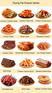 Natural 100G Dog Treats High Calcium Cat Food Handcrafted Manufacturers-Emballage personnalisé en gros Riz Poulet Snacks pour chiens - Product Image 6