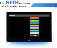Nuevo Monitor Universal de 10.1 Pulgadas para Reposacabezas de Coche Android 2+32G Reproductor Multimedia de Vídeo 1080P con Pantalla Táctil BT WIFI y Mirror Link