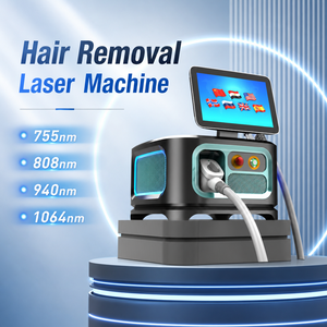 Üstün Acısız 4D Diyot Lazer Makinesi Süper Soğutma Sistemli Epilasyon 808nm Diyot Lazer Beyaz Anahtarlı Taşınabilir - Product Image 1