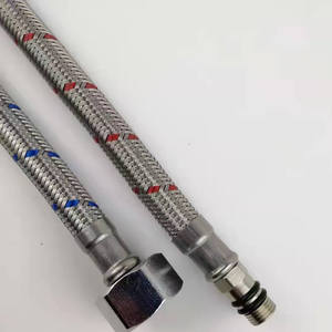 Vente en gros de robinetterie sanitaire Vimijia, tuyaux d'eau tressés en acier inoxydable 304, salle de bain, double extrémité, interface à 4 points, tuyau de robinet - Product Image 5