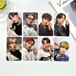 Set de 8 Fototarjetas KPOP ATEEZ del Álbum THE WORLD EP.2: OUTLAW, Postal de Doble Cara, Tarjetas LOMO de Hongjoong, Yunho, Seonghwa, Regalo para Fans - Product Image 5