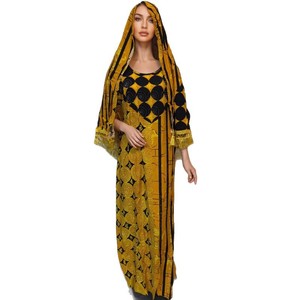 Vendita calda <span class=keywords><strong>abbigliamento</strong></span> africano caftano arabo musulmano Abaya <span class=keywords><strong>abbigliamento</strong></span> islamico impreziosito tacchino Abaya donna vestito musulmano caftano - Product Image 4