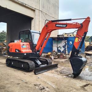 Excavadora Usada de Alta Calidad Doosan DX60, Excavadora de Segunda Mano, Máquina Pesada 80, Oruga Caterpillar, Pocas Horas de Trabajo - Product Image 6