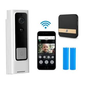 2021门铃工厂智能家居运动传感器Wifi视频Camara安全对讲Ip安全无线环门铃摄像头