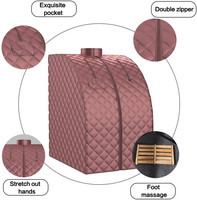 Sauna sec à vapeur Hammam direct d'usine, mini tente pliable pour la maison, boîte de sauna intérieure pour la beauté et l'amincissement, sauna à l'ozone