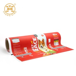 Changxing Pack LDPE rotolo di <span class=keywords><strong>Film</strong></span> plastico metallizzato a tenuta fredda 35mm prezzo basso Pet Dog Food Packaging <span class=keywords><strong>Film</strong></span> di laminazione In rotolo opaco - Product Image 6