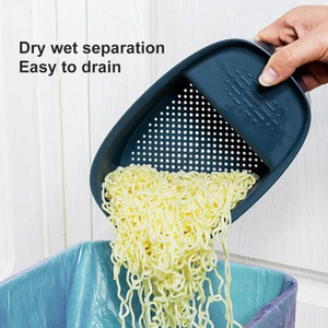 <b>Plastic</b> <b>Kitchen</b> Sink Strainer Drain Fruit Vegetable Drainer Basket Self-standing Leftover Food Sink Garbage Filter Eco-Friendly - Product Image 4