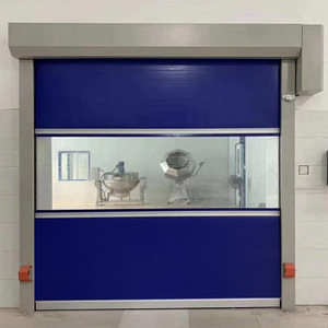 Porta a Scorrimento Rapido Industriale con Sensore, Porta Avvolgibile Automatica a Zip, Porta ad Alta Velocità in PVC <span class=keywords><strong>per</strong></span> Camera Bianca - Product Image 5
