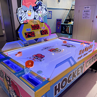 Table de hockey sur air à monnayeur UFO, machine de jeu multifonctionnelle pour salle de jeux intérieure avec compteur de score électronique