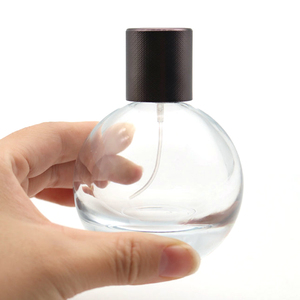 Flacone di Olio Essenziale di Alta Qualità per Profumo 75ml Carino Vuoto a Forma di Sfera in Vetro Trasparente con Spray - Product Image 5