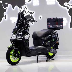 Moto électrique intelligente 60V 1000W avec moteur de moyeu arrière sans balais, option batterie lithium/plomb-acide, moto 800W haute performance - Product Image 1