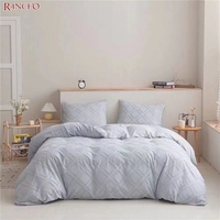 Vente directe d'usine, ensemble de literie en vrac au design de luxe doux avec housse de couette, vente en gros