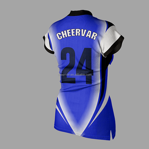 Maillots de volley-ball à séchage rapide mancherons uniformes de volley-ball durs vêtements de volley-ball pour femmes - Product Image 6