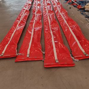 Boom Penahan Tumpahan Minyak Apung, Pagar Boom PVC, Skimmer Boom untuk Pengendalian Kebocoran Minyak di Laut - Product Image 1