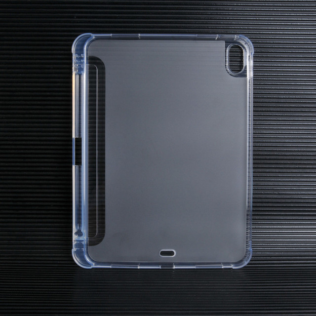 2022 New for Ipad Case With Pen Slot Transparent Shockproof Shell for Ipad Air 10.2 Inch Tablet Case