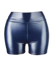 Short en cuir pour femmes, taille haute, pantalon chaud, short en cuir PU, Flexible, Club Sexy Disco