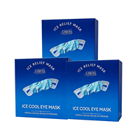 Masque pour les yeux en hydrogel auto-refroidissant pour le soin des yeux, soulagement de la sécheresse et des poches sous les yeux