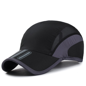 Fabricación de sombreros, gorra deportiva de secado rápido para hombres y mujeres, gorra de béisbol transpirable, gorras ligeras para correr de <span class=keywords><strong>alta</strong></span> calidad para maratón - Product Image 3