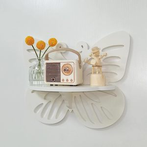 Étagère murale en forme de papillon, présentoir mural mignon pour chambre d'enfant, <span class=keywords><strong>petite</strong></span> étagère décorative murale, rangement de décorations - Product Image 4