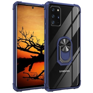 en métal support de bague magnétique transparent antichoc téléphone portable couverture arrière Pour Samsung <span class=keywords><strong>galaxy</strong></span> note 20 - Product Image 5