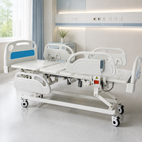 Lit d'hôpital bariatrique électrique complet à 5 fonctions certifié CE ISO ANY HOME CARE CE, avec système motorisé, à vendre