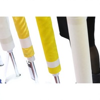 Jaring Sablon Polyester 100% Berkualitas Tinggi 59T 150Mesh 55UM Putih 145CM Aliran Tinta Halus, Penjualan Langsung Pabrik 2026