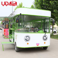 Camion de nourriture électrique, vente de nourriture de rue, camion de nourriture mobile pour légumes, café, glace, chariot de vente de fruits pour les États-Unis