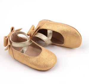 Babyhappy Logo personalizzato bambino Mary Jane <span class=keywords><strong>scarpe</strong></span> da ballo per bambini principessa vera pelle piatta per bambina - Product Image 5