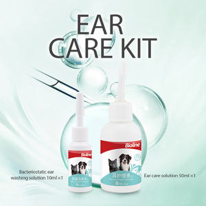 Kit de Soin des Oreilles Écologique en Gros pour Chiens, Chats et Petits Animaux - Gouttes Auriculaires 60ml pour le <span class=keywords><strong>Traitement</strong></span> des Infections Auriculaires - Product Image 2