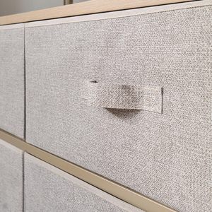 Armario Independiente Moderno SENYU con Puertas de Vidrio, Estructura Metálica, Diseño Minimalista, Muebles para Dormitorio - Product Image 5
