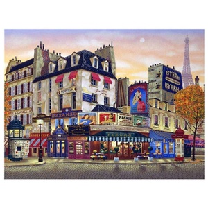 Bán Buôn Sơn Kim Cương Trang Trí Nhà DIY Cross Stitch Cảnh Quan Đô Thị 5D Sơn Kim Cương - Product Image 3