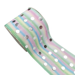 Ruban en gros-grain de polyester uni de <span class=keywords><strong>1</strong></span> à 5 cm - Écologique <span class=keywords><strong>pour</strong></span> les nœuds de cheveux et l'emballage cadeau aux États-Unis et au Mexique - Product Image 3