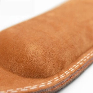 Ceintures de musculation en cuir, ceinture de musculation en cuir véritable pour la salle de sport, le cross-fit, la musculation, ceinture de musculation robuste, marron - Product Image 4