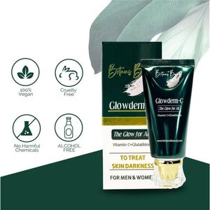 Crema Britains Beauty Glowderm-C con Vitamina C y Glutatión, Blanqueadora, en Tubo, para Hombres y Mujeres, Todo Tipo de Piel - Product Image 4