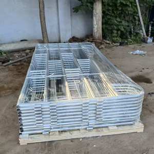 Panel de Cerca para Ganado, Caballos y Vacas, Panel de Tubo para Ovejas, Corral, Puerta de Patio, Acero al Carbono, 6 Pies, 3D - Product Image 1