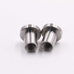 Écrou à tête plate hexagonale en acier inoxydable et alliage d'acier M2 M3 M4 M5 M6 <span class=keywords><strong>M8</strong></span> M10, écrou à douille cylindrique, écrou à rivet aveugle à bride - Product Image 4