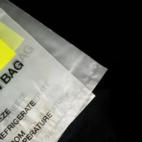 Sac de transport pour échantillons et documents de clinique dentaire, à fermeture éclair, en PE, avec poignée, type kangourou, 6'' x 9''