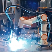 FAIRINO FR3 Precio de Fábrica, Robot de Soldadura Colaborativo de 6 Ejes, Carga Útil de 3 kg, Cobot Ligero con Programación Sencilla