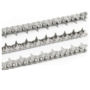 Catena in Acciaio <span class=keywords><strong>a</strong></span> Denti Appuntiti del Produttore, 4 Punti 08B 10A12A, Catena Trasportatrice <span class=keywords><strong>a</strong></span> Fila Singola per Macchina Termoformatrice Sottovuoto, Marca Mighty 29KN - Product Image 5