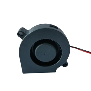 Xdr 5015 12v 24v גדול פה dc מאוורר, כפול כדור נושא מאוורר קירור, 5v עובי: 15mm גדול אוויר מאוורר - Product Image 3