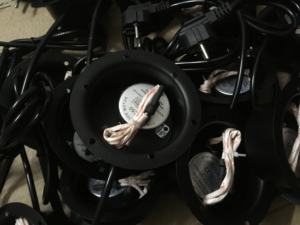 Bola Disko Cermin Putar 1,5 - 2 Rpm Versi AC dengan Motor AC, Kabel dan Steker - Product Image 2