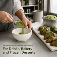 Poudre de Matcha de Qualité Supérieure Yibenef, Grade Cérémonial, pour Matcha Latte, Smoothies et Pâtisseries, OEM ODM Personnalisé