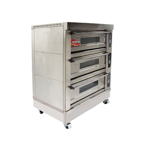 Tự động thương mại Lò nướng bánh <span class=keywords><strong>Pizza</strong></span> tùy chỉnh giá rẻ Giá bán buôn 3 boong Lò nướng ý Lò nướng bánh <span class=keywords><strong>pizza</strong></span> - Product Image 4