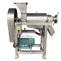 0.5T Commerciële Fruit Groente Juicer met Motor Schroef Ontwerp Sojamelk Appel Citroen Gember Sap Machine 380 V/220 V